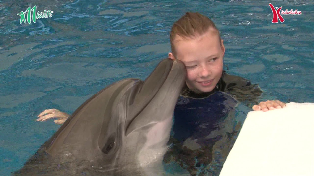 Mia-Marie`s Delfin unterstützte Therapie bei my dolphins