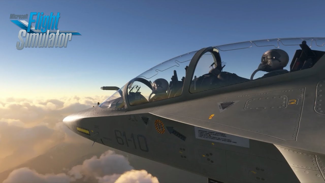 MSFS 2020  Bora Bora (NTTB) Aermacchi M-346 FA COLD & DARK START UP with VR