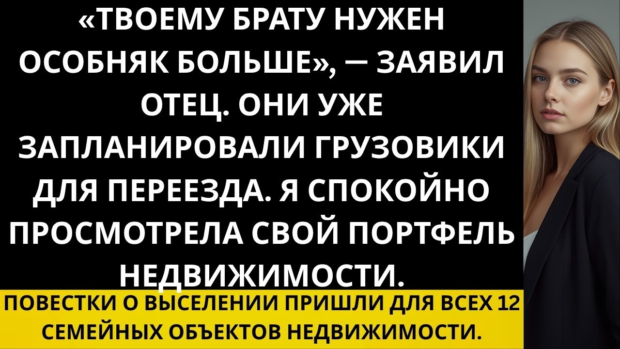 На семейном собрании отец «подарил» мой дом — и тогда вскрылась вся моя империя недвижимости