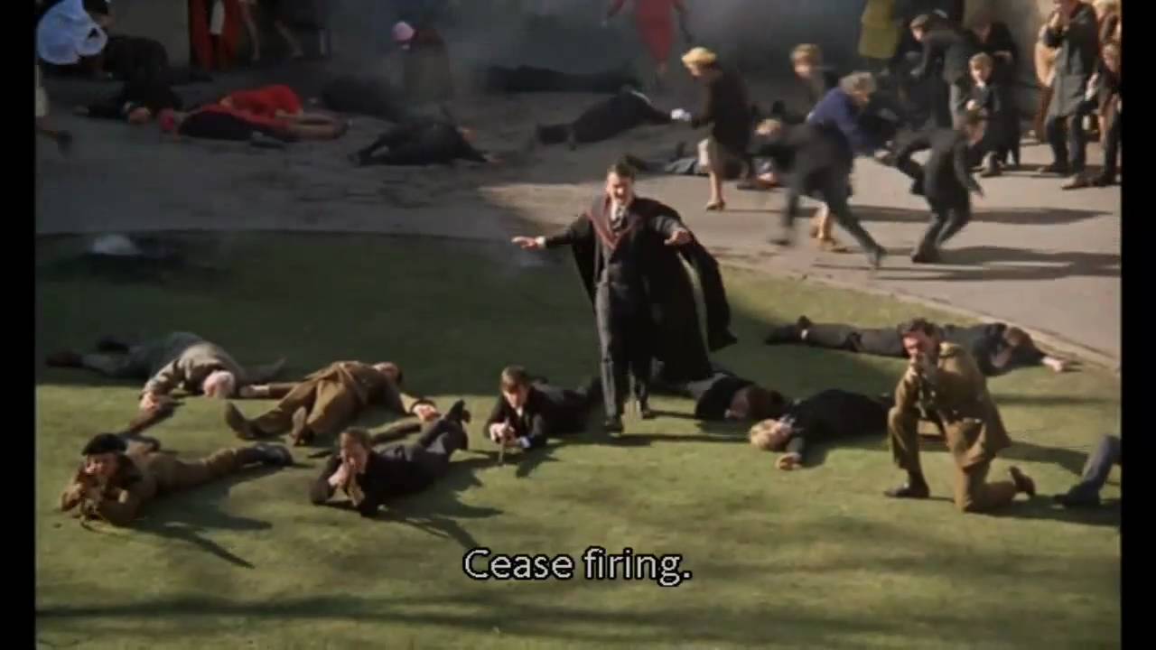 Bloody finale of the film 