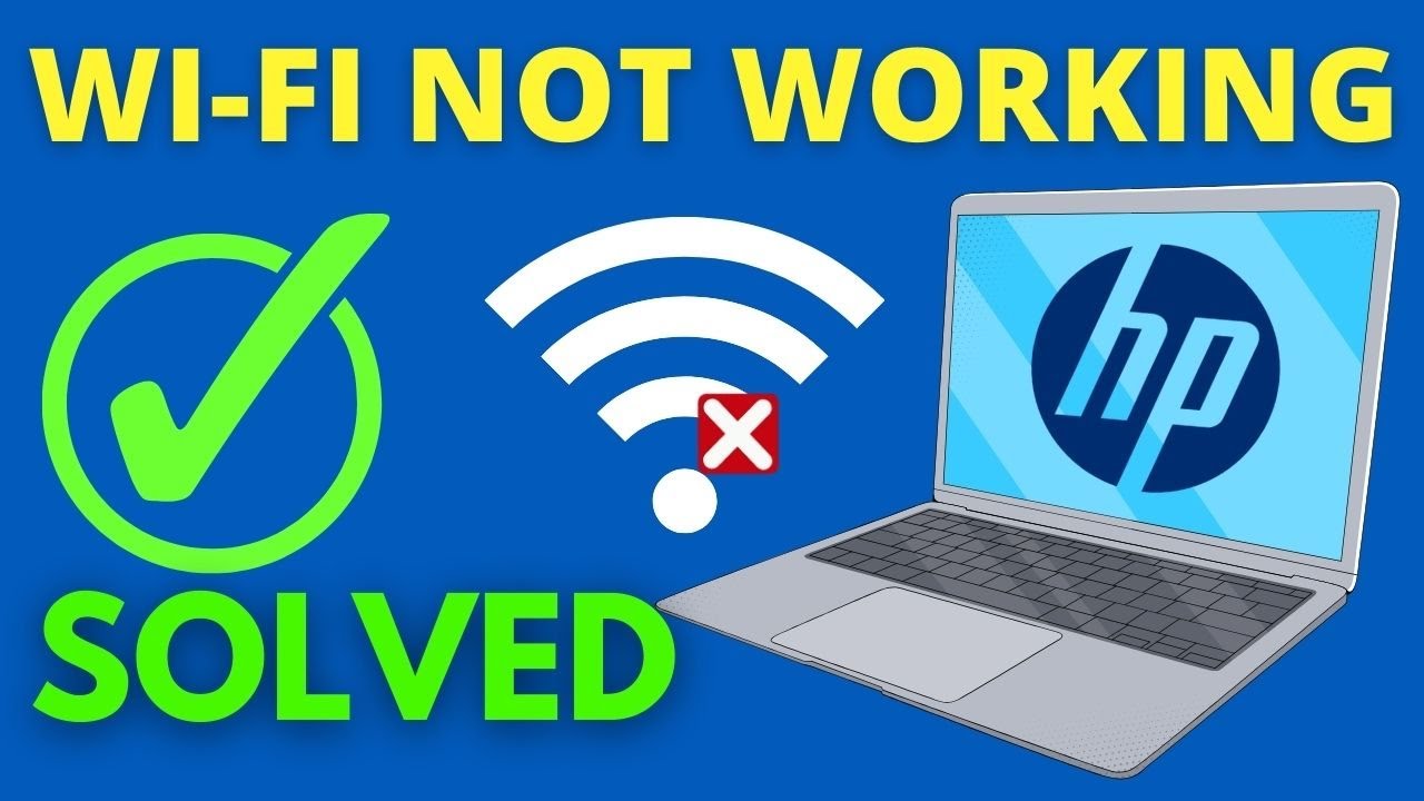 Исправление проблемы с Wi-Fi на ноутбуке HP в Windows 10/8/7