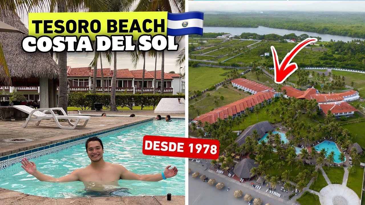 Así está HOTEL TESORO BEACH en 2023 🇸🇻🏝️ Costa del Sol ¿Vale la pena?