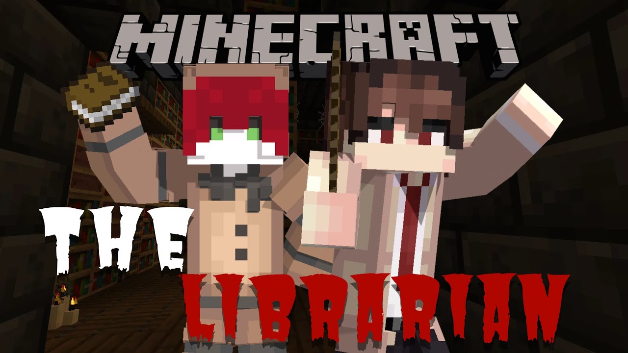 SCAPPIAMO DALLA LIBRERIA DI HEROBRINE!! -Minecraft | The Librarian