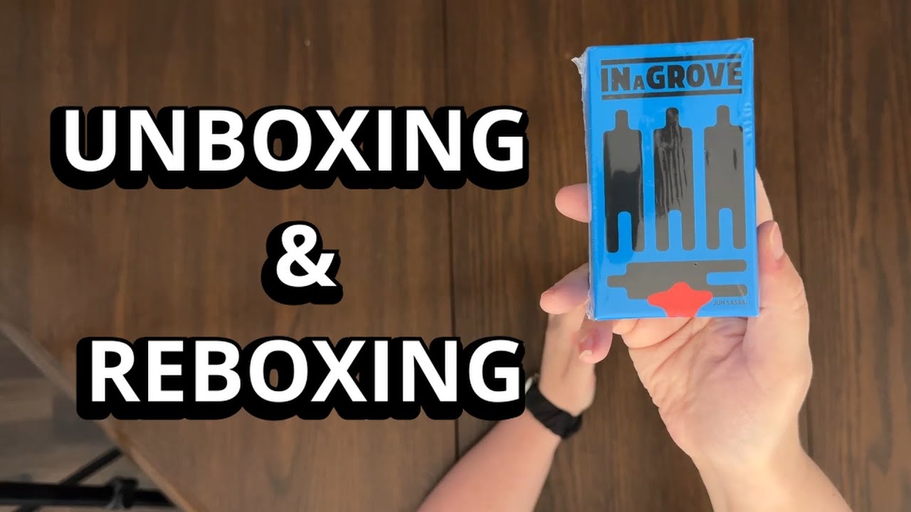 In a Grove - Quick Look Game Unboxing & Reboxing - What's in the Box?