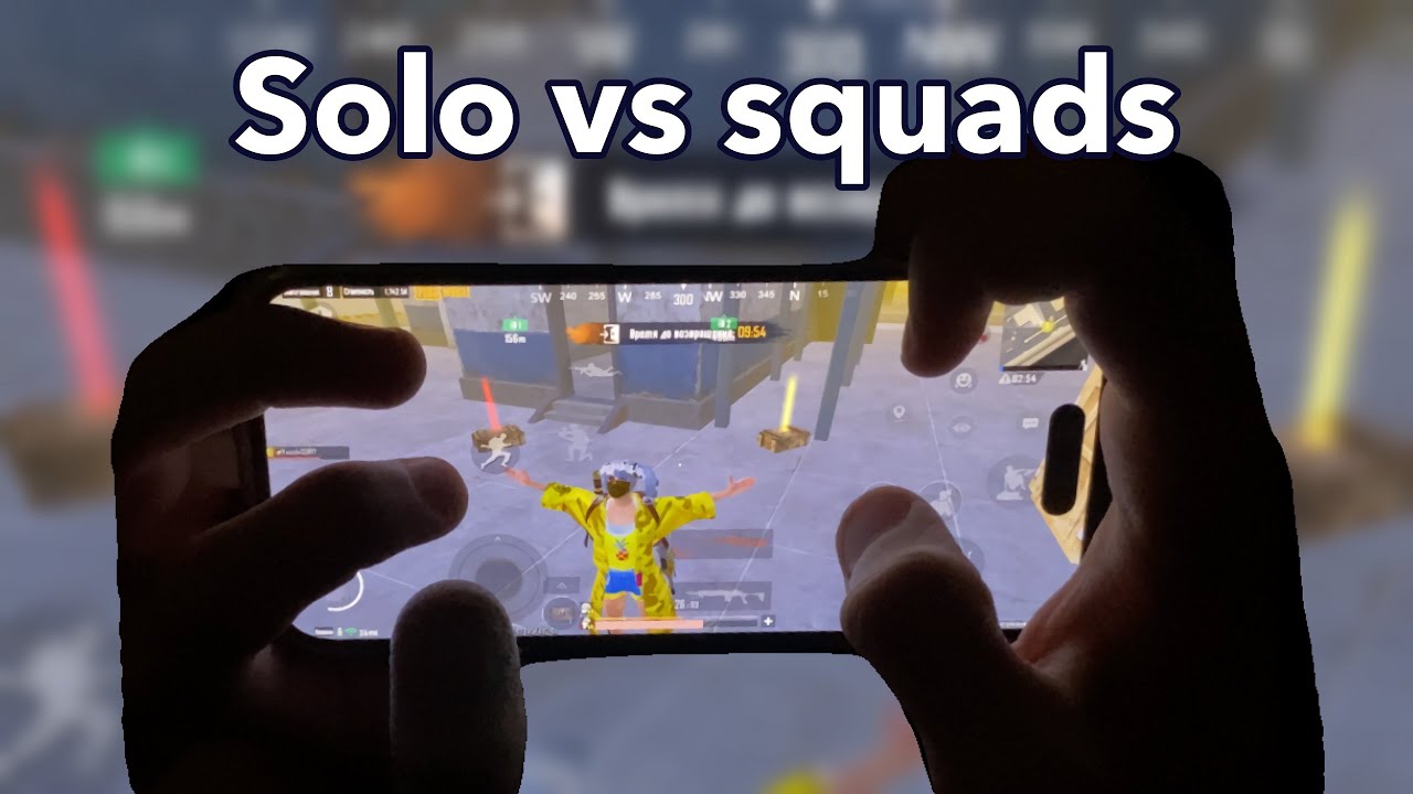 Соло vs Сквадов в Метро рояль (handcam) Очень много золота🤯