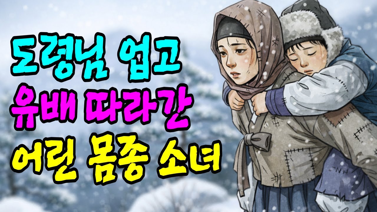 5살 도령님 업고 역모로 유배 따라간 10살 어린 몸종 소녀 I 야담, 민담, 전설, 설화, 오디오,옛날 이야기