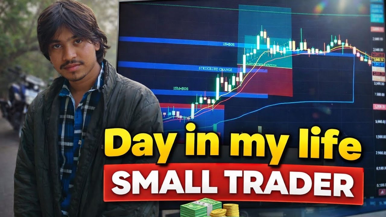 DAY IN MY LIFE SMALLER TRADER #VLOG_4#traderlife#trading#stockmarket