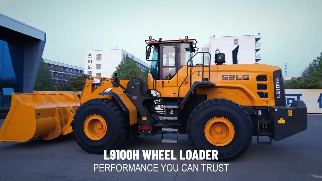Meet the L9100H Wheel Loader &mdash; Where Strength Meets Reliability