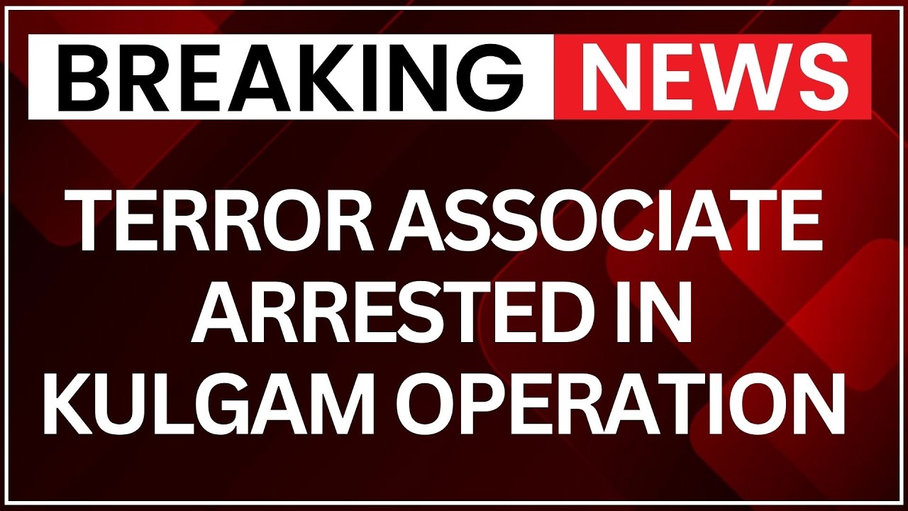 Kulgam Operation: Terror Associate Held With Grenades, UAPA Case Registered | NewsX
