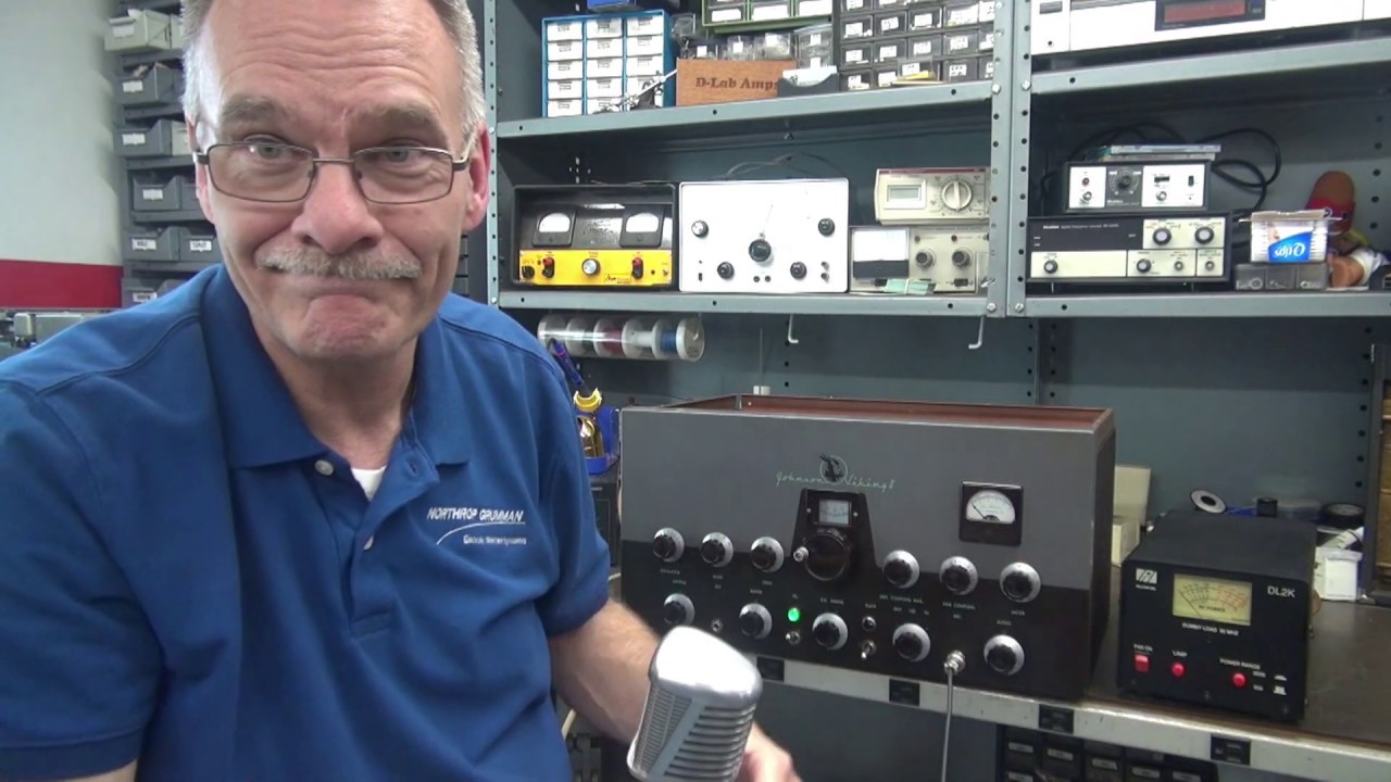 Как установить PTT Push to Talk на передатчик Johnson Viking II Ham
