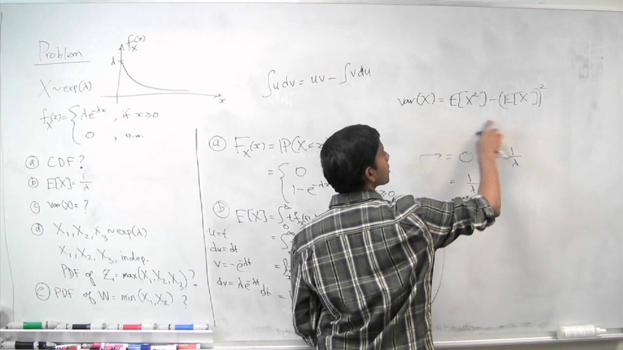 Mean & Variance of the Exponential