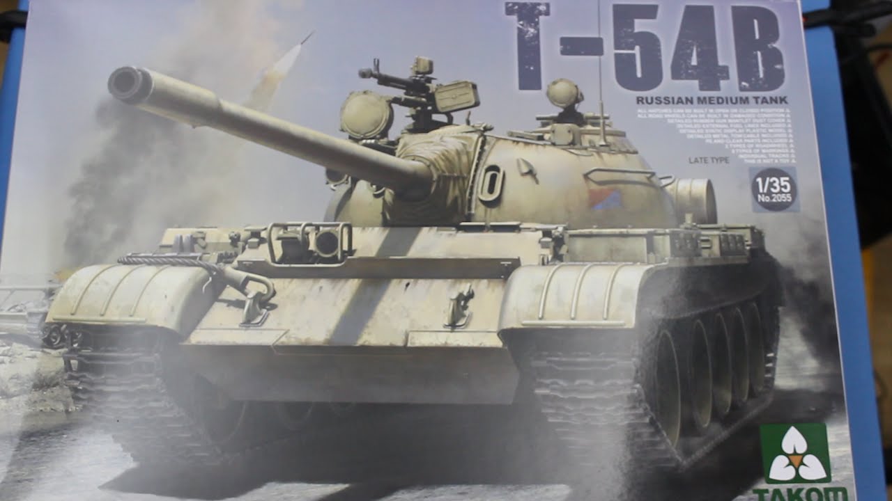 Takom T 54B In Box Review