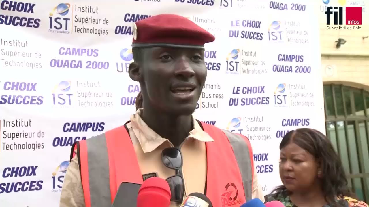 Cérémonie de clôture JPO 2025 IST Ouaga 2000