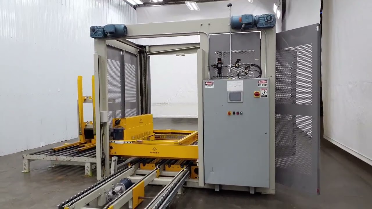 E321737 - TopTier Palletizers Automatic Low Level Infeed Palletizer