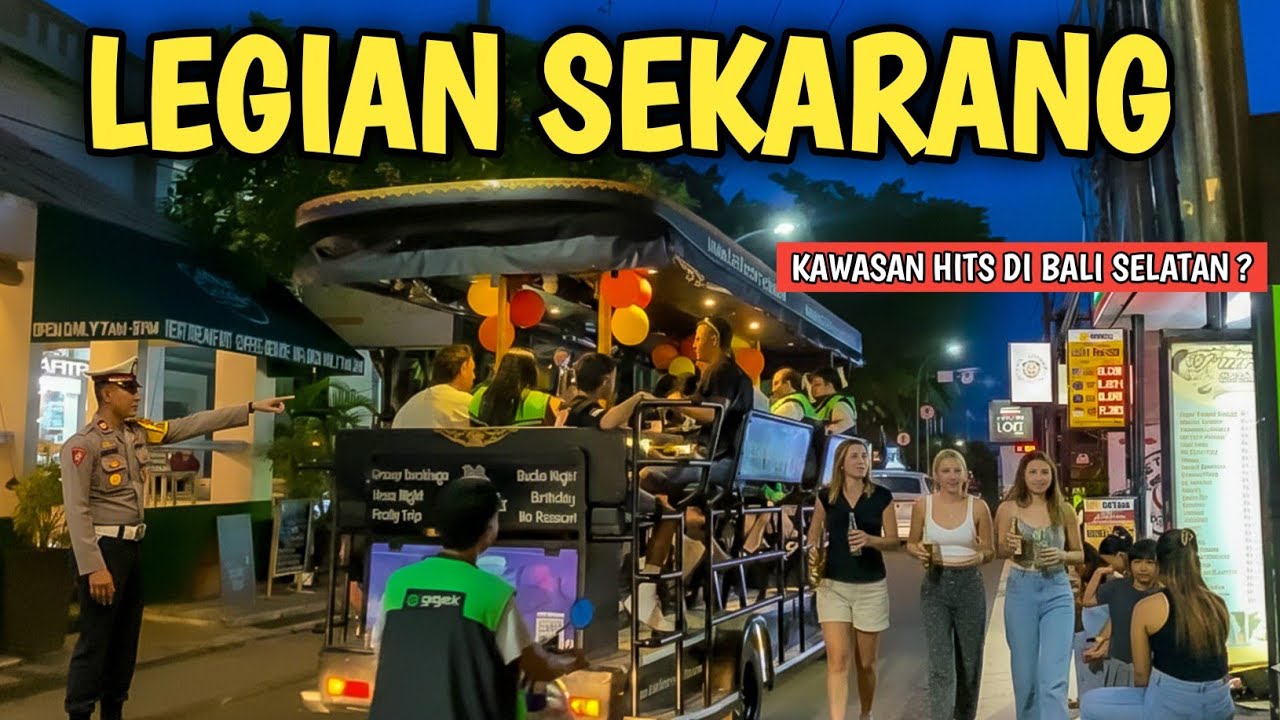 KONDISI TERBARU LEGIAN BALI SAAT INI : JALAN JALAN VIRTUAL DI BALI 