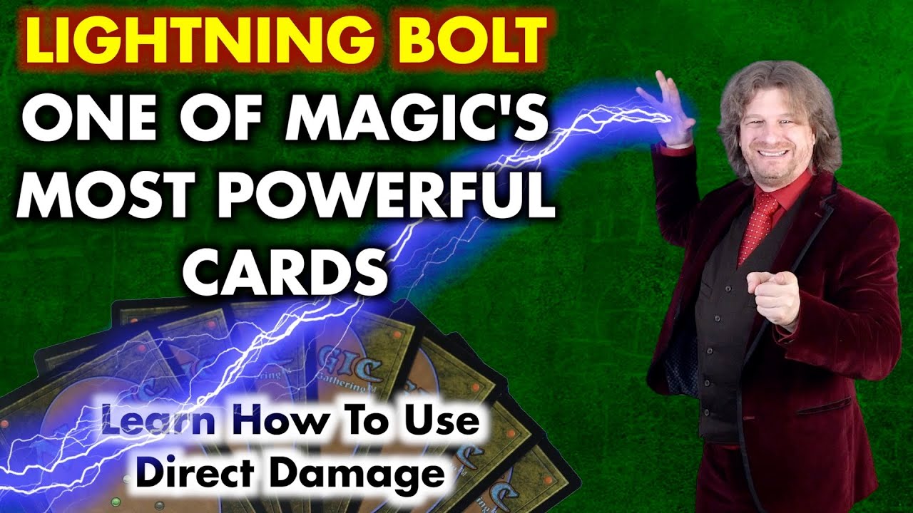 Why Lightning Bolt Is One Of Magic's Most Powerful Cards | Tolarian Tutor: Direct Damage | MTG