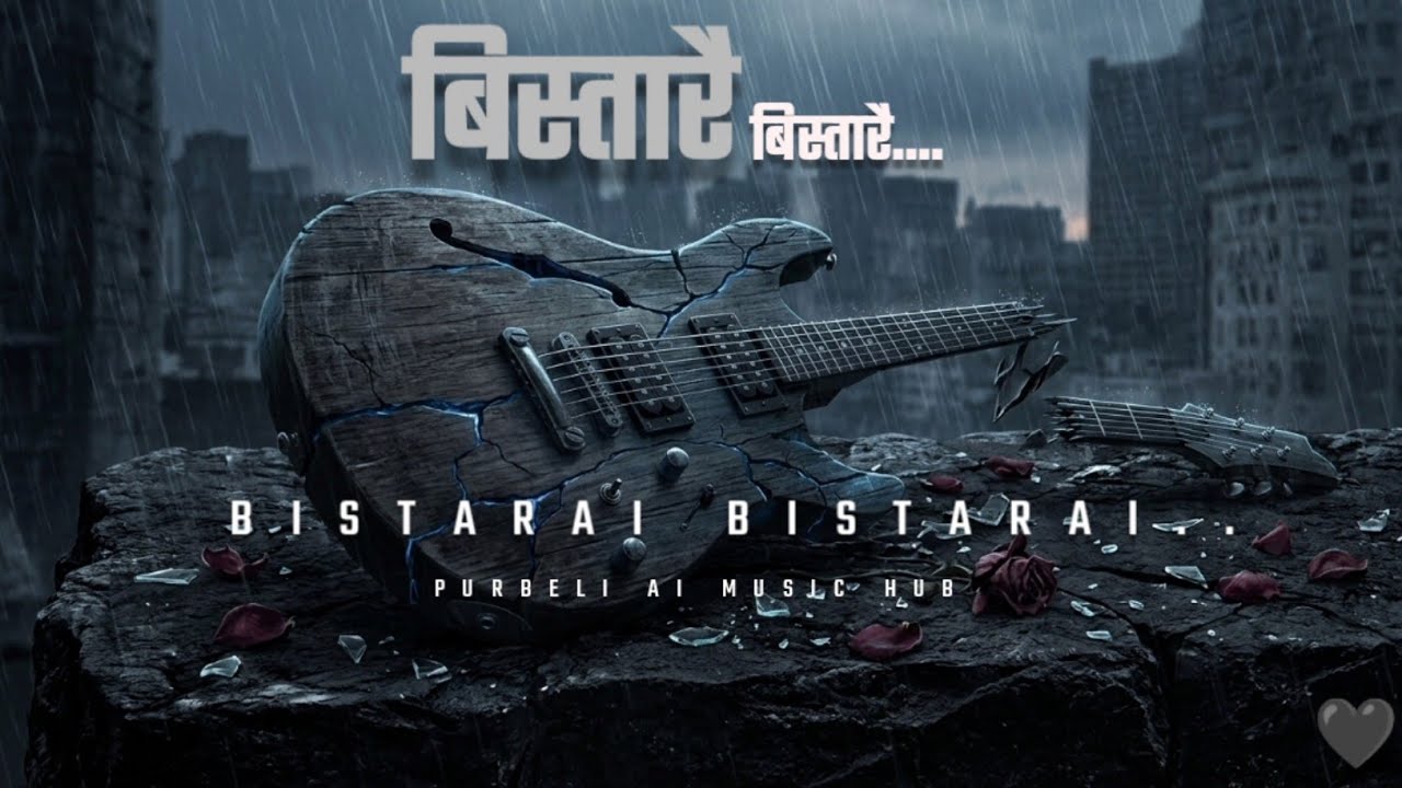 बिस्तारै बिस्तारै 🎵 soft emotional rock song 