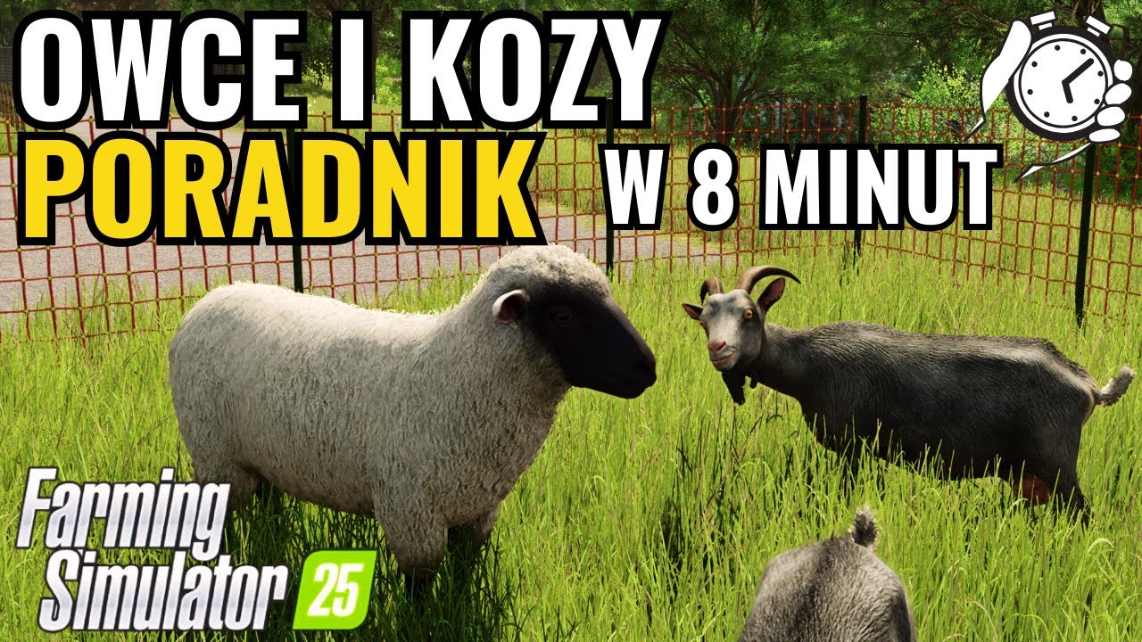 Owce i kozy w Farming Simulator 25🔥Poradnik