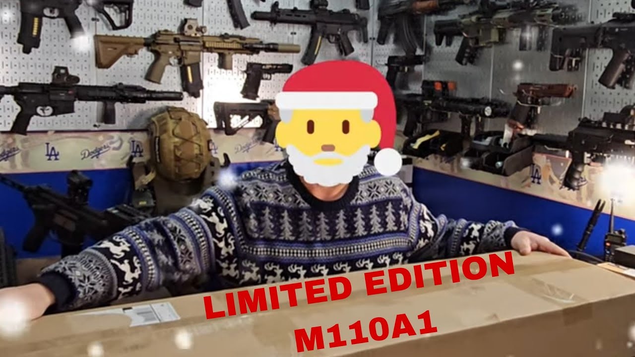UNBOXING my new LIMITED EDITION HK M110A1 Airsoft replica from VFC Elite Force