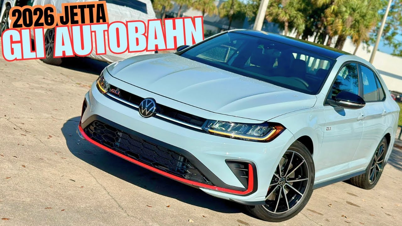 VW Jetta GLI Autobahn 2026 года уже здесь: стиль и производительность, которые вы всегда любили