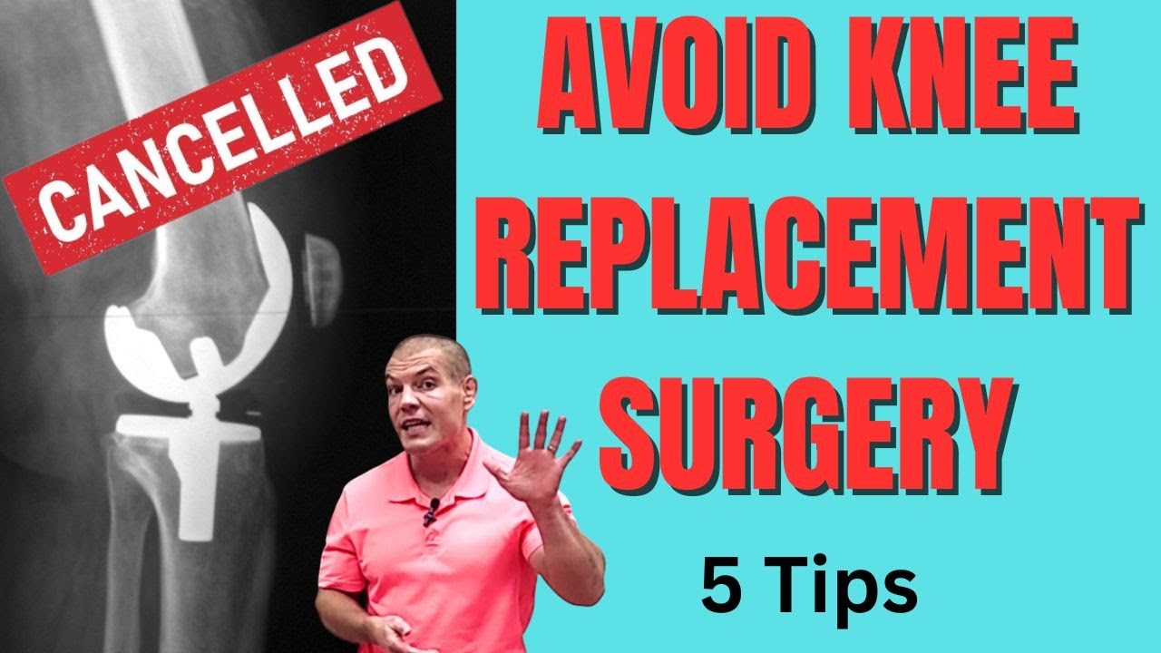 5 Must-Know Tips to Avoid Knee Replacement Surgery (DON'T skip these)