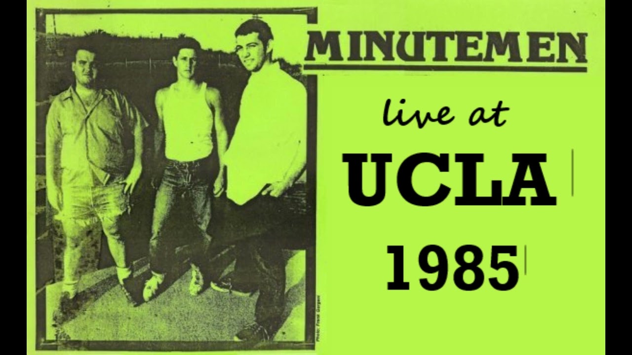Minutemen live @ UCLA in Los Angeles CA 30/JAN/1985 (full show)