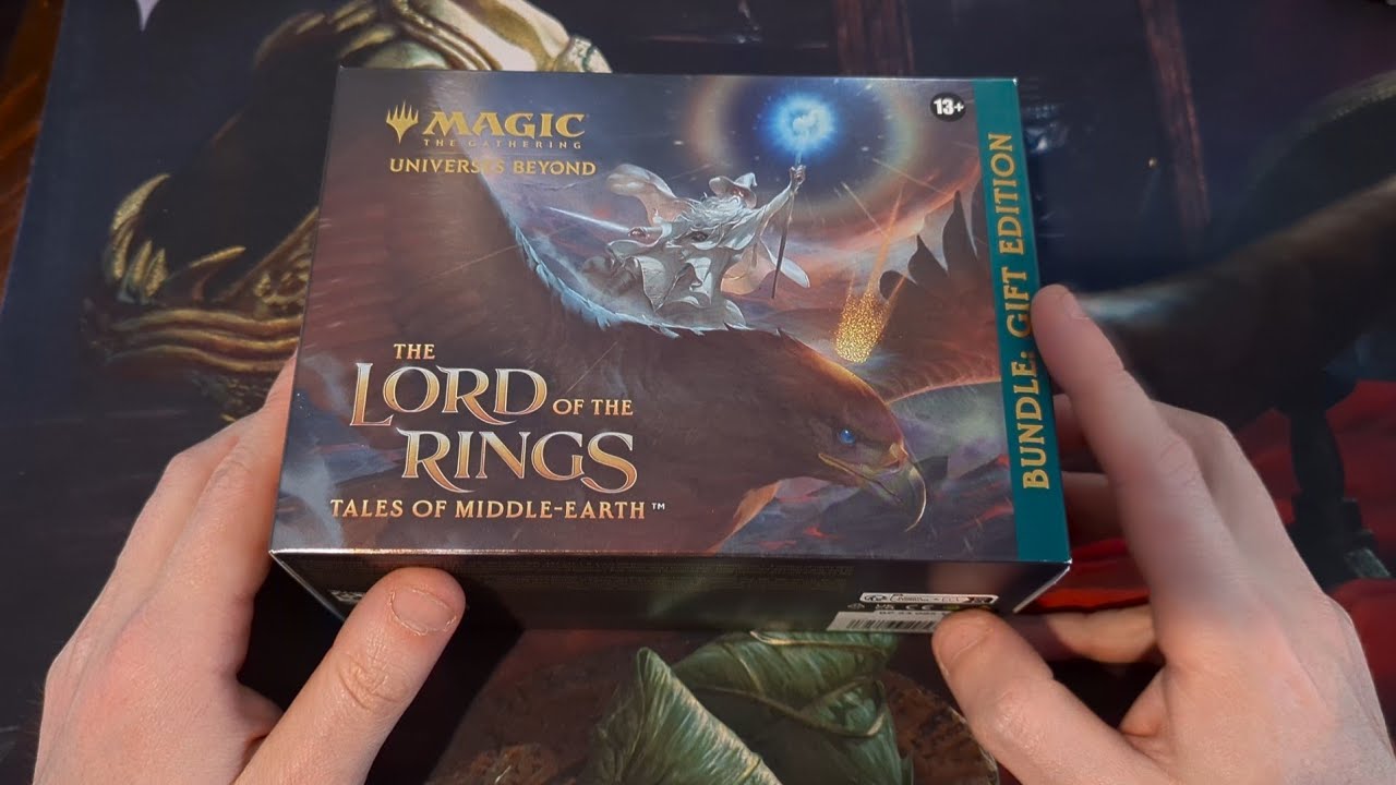 Bundle opening MTG Lord of the Rings Gift Bundle