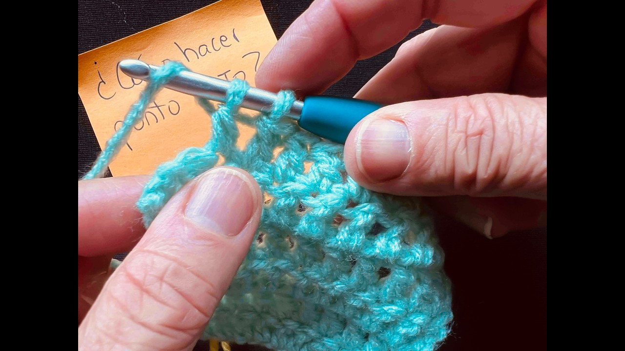 #8 Como hacer punto alto?  Crochet para Dummies