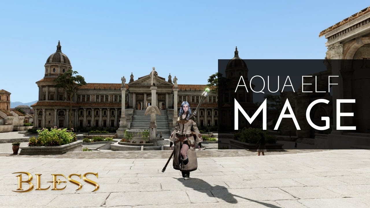 Bless Online KR - Aqua Elf Mage lvl 27-28 Back to Campagna