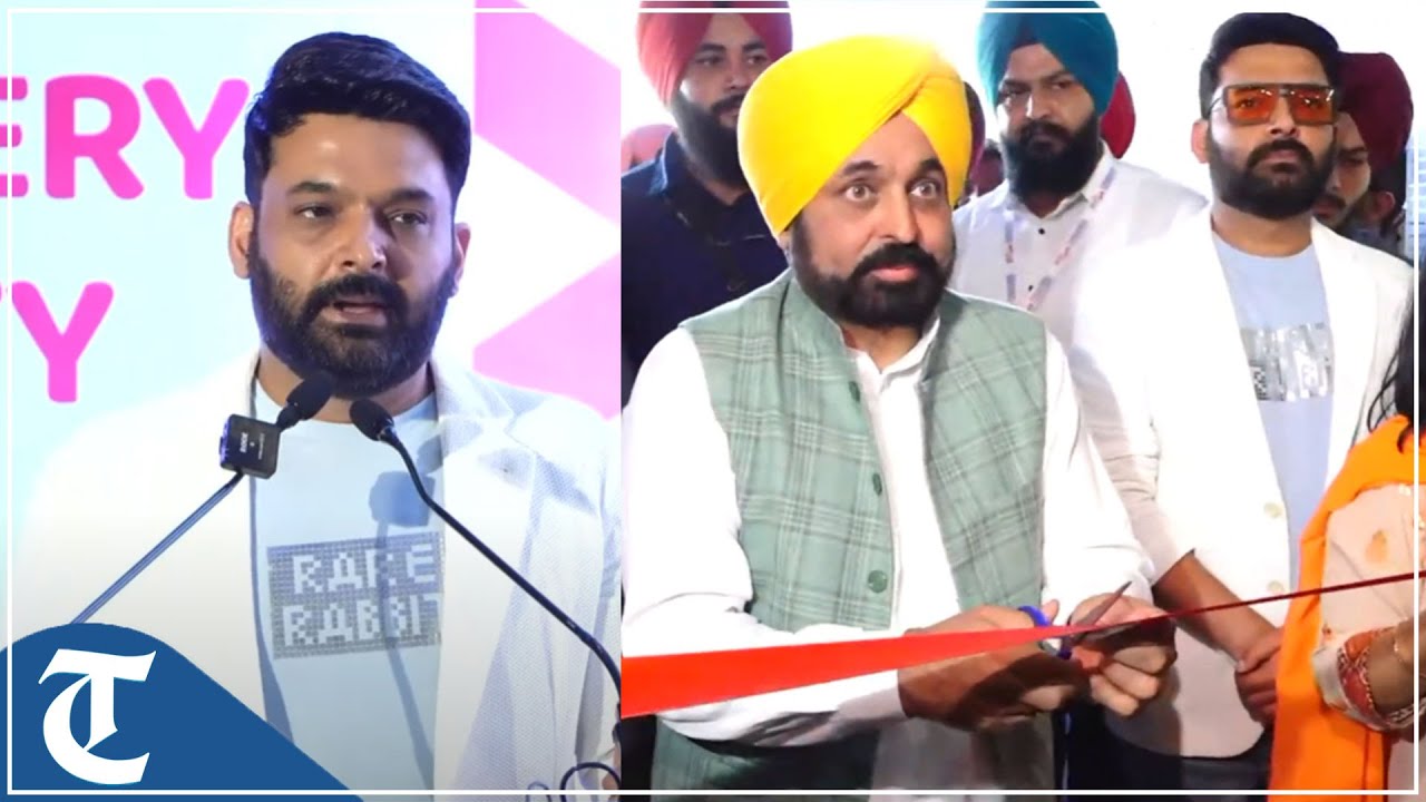 Kapil Sharma praises 'mentor' Bhagwant Mann at Punjab Tourism Summit in Mohali