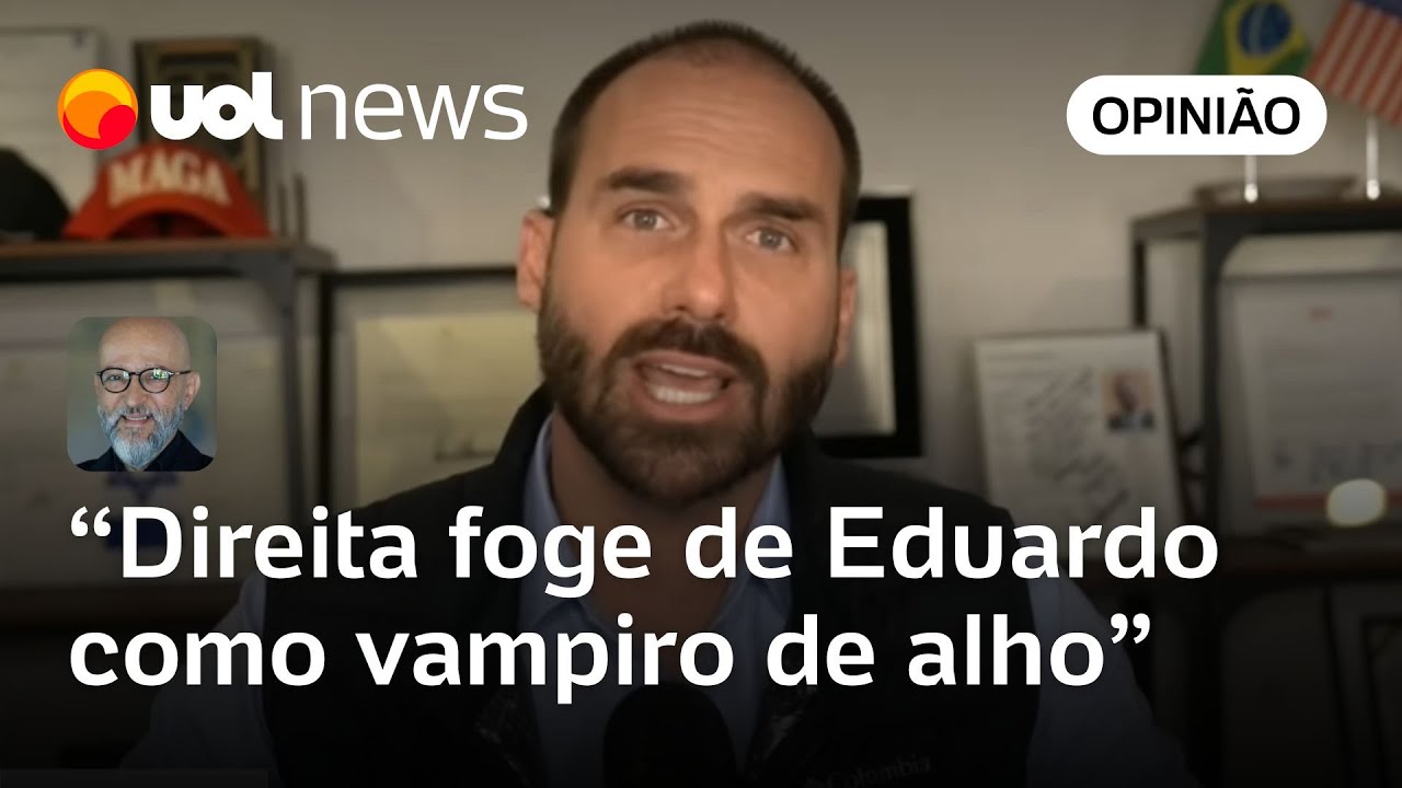 Eduardo Bolsonaro afasta direita e não tem opinião levada em conta nem pela família | Josias