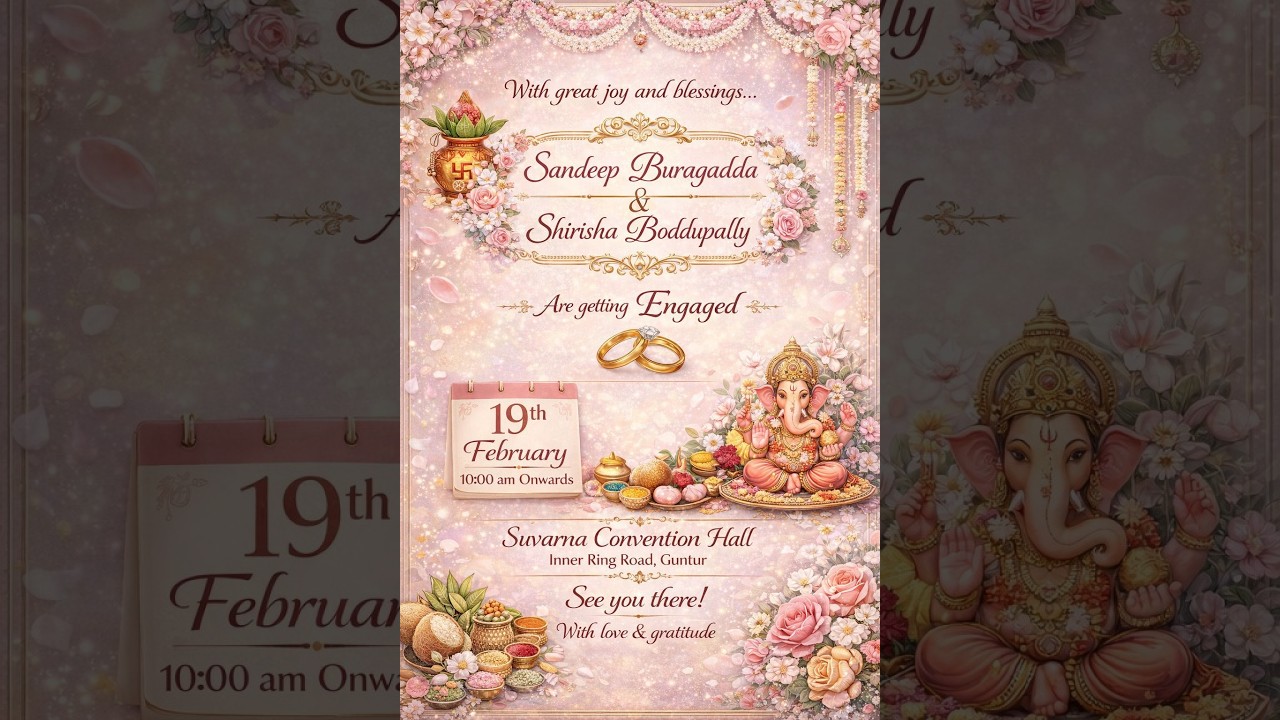 Sandeep &shirisha Engagement Live Streaming | 19th Feb 2026 | 10:00 AM |