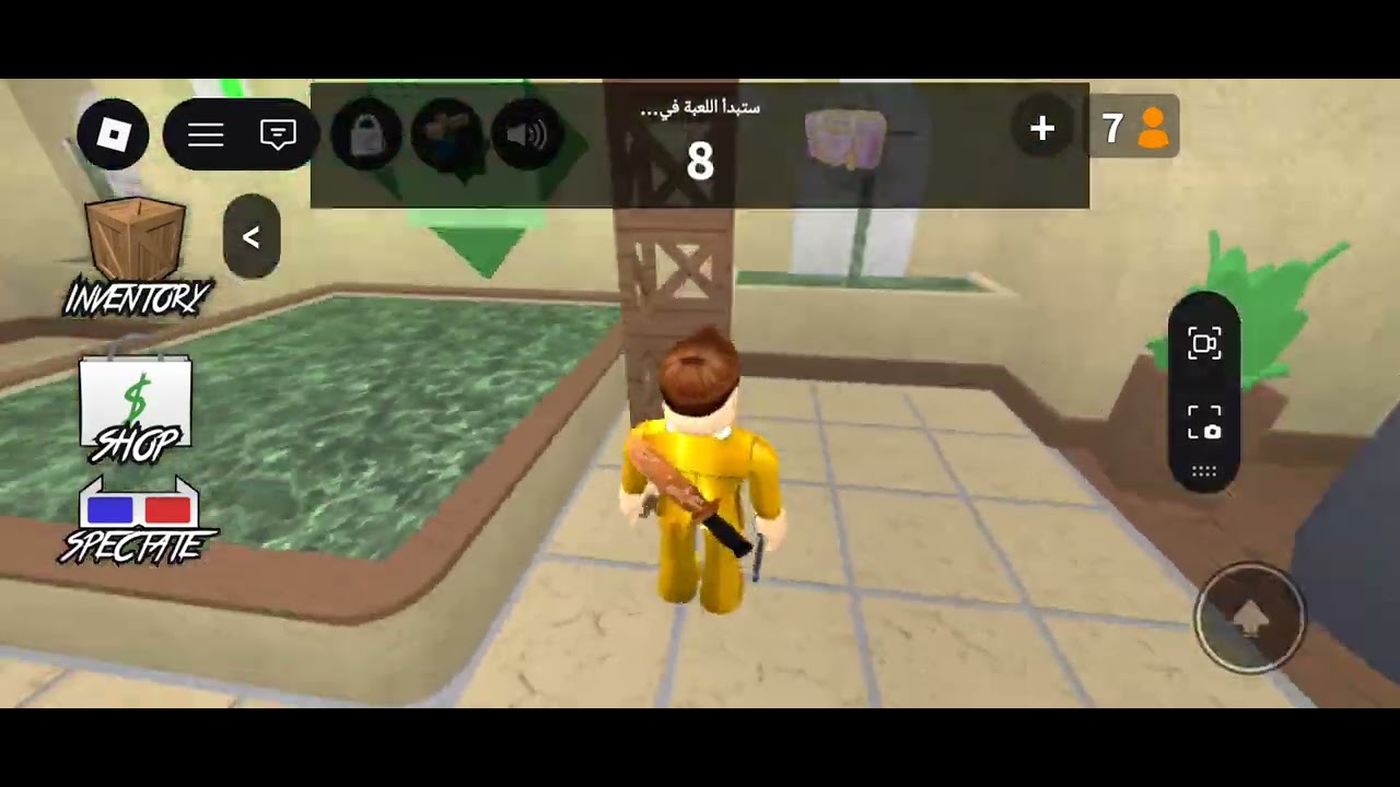 هدا الفيديو بي صوتي الفيديو قفل وانا اصور بلغلط و اسم حسابي reallyroblox2911111