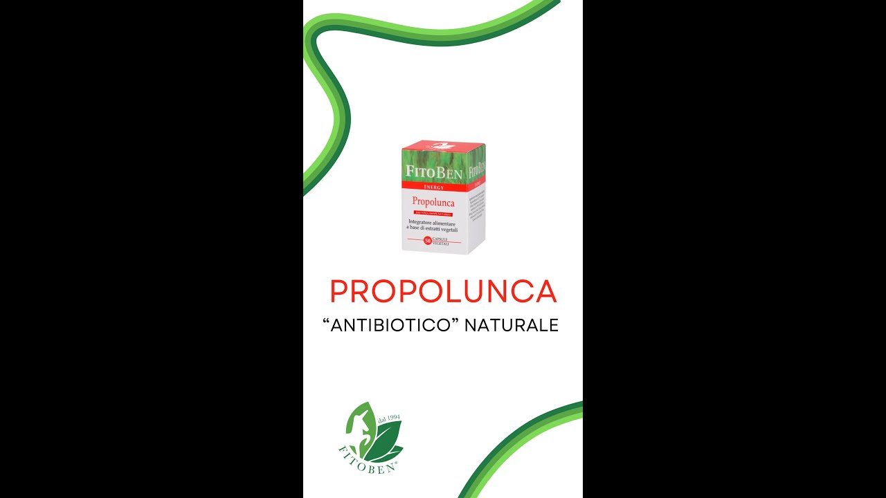 PROPOLUNCA: integratore con estratti naturali che favoriscono le fisiologiche difese dell&rsquo;organismo