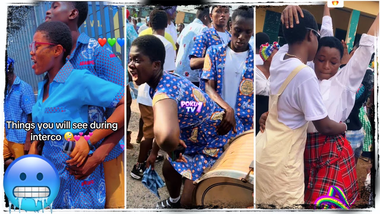 This Is What Ghana 🇬🇭 High School Students Do At Inter-School Games 