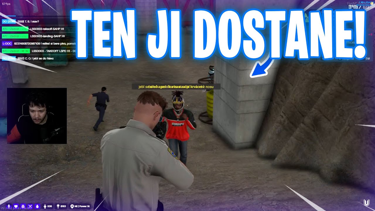 DOSTAL TASEREM A STEJNĚ UTÍKA?? | UNITY RP