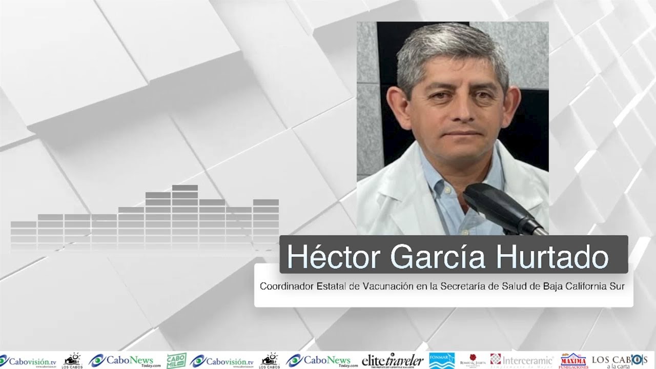 Entrevista en video con Héctor García Hurtado Coordinador Estatal de Vacunación en la Secretar
