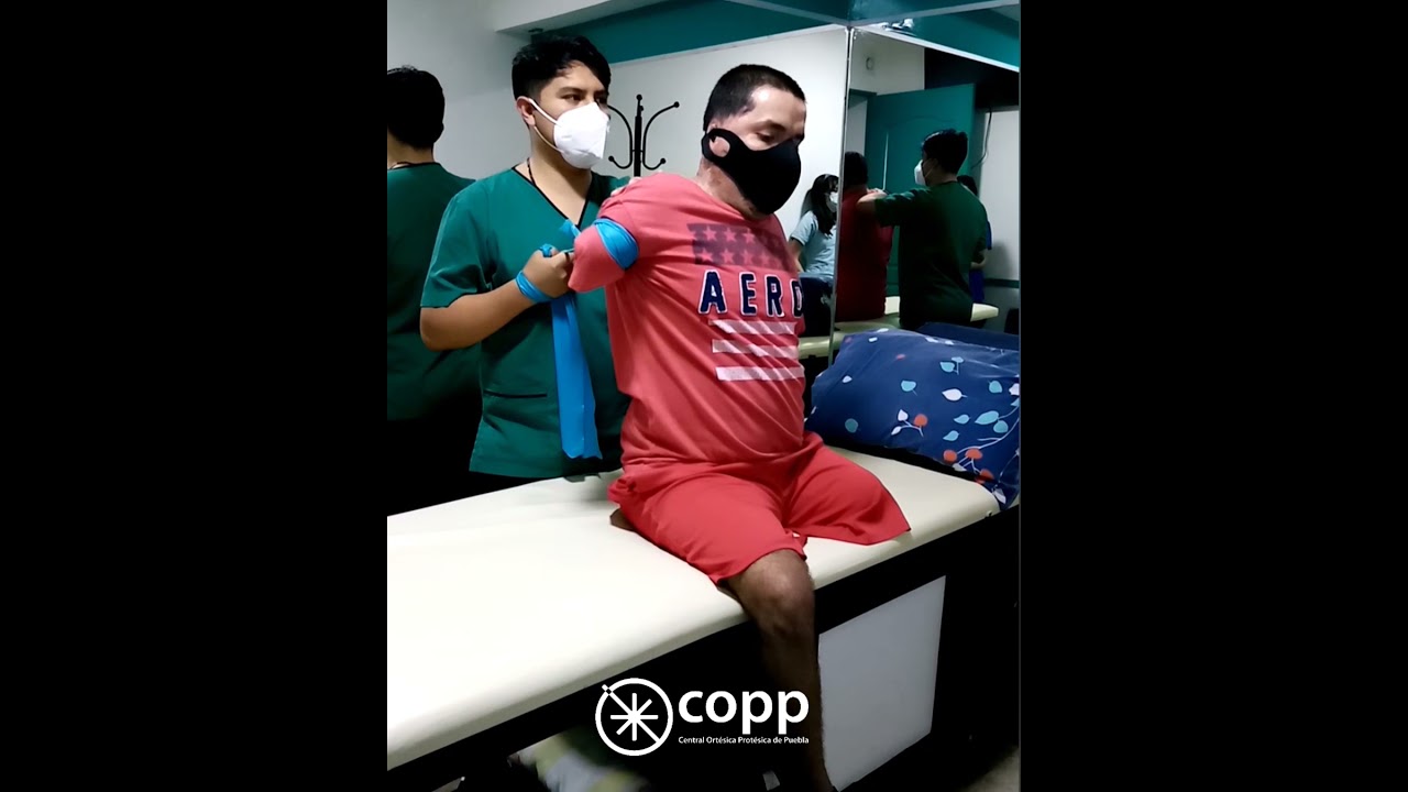 Fortalecimiento muscular en paciente con amputaciones transhumerales y amputación transfemoral part1