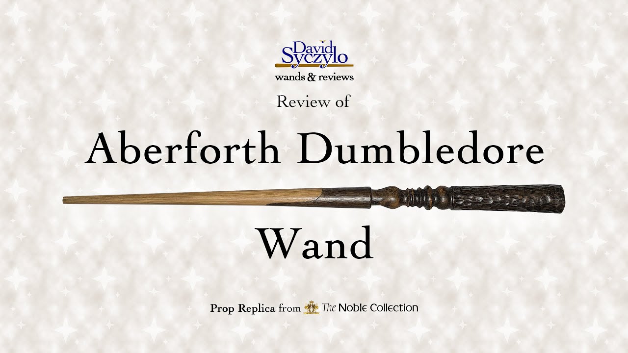 Aberforth Dumbledore Wand -The Noble Collection