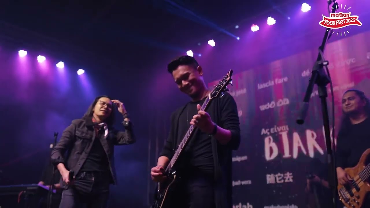 Live Drama Band - Biarkanlah (Live at MaQan Food Fest 2023)