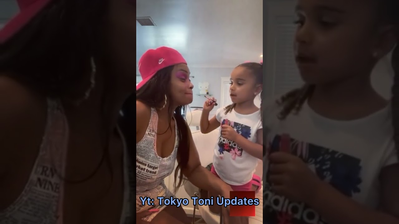 Dream Kardashian Does Tokyo Toni‘s Make Up 💄💅