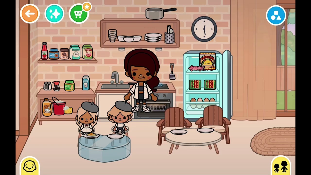 A day in the life of the Robin's family #tocaboca #fyp 