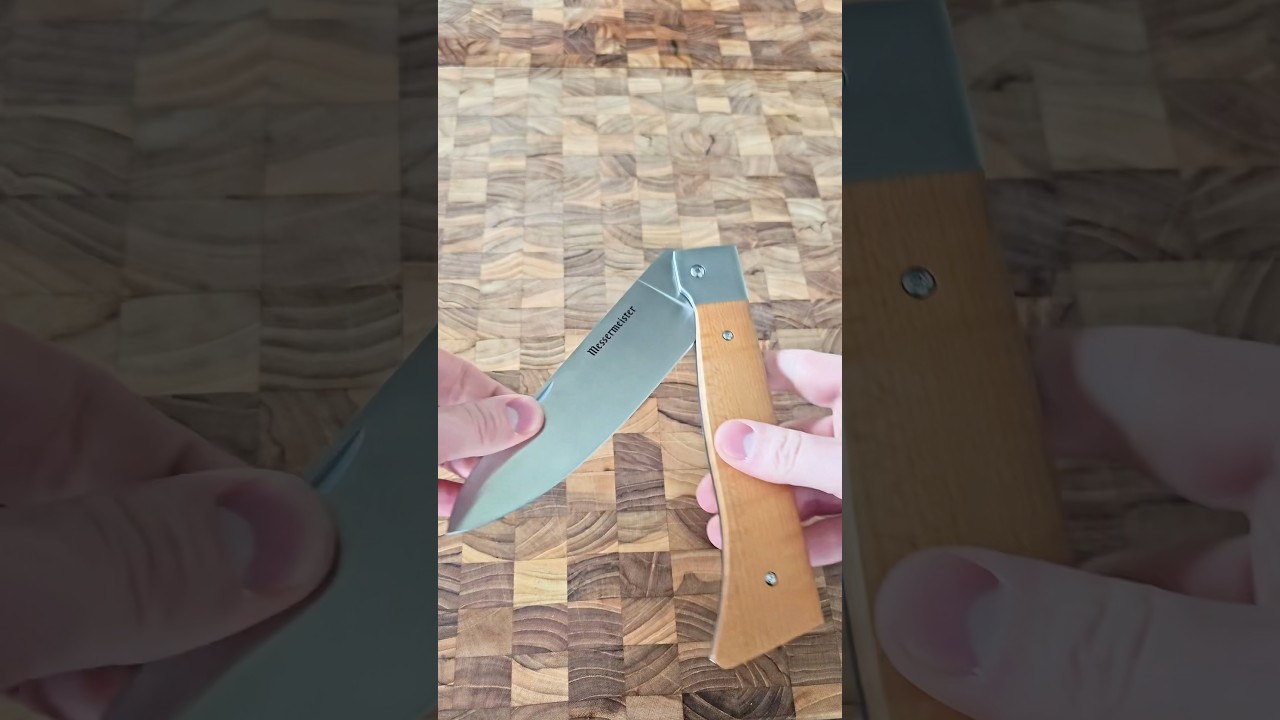 &iquest;Un cuchillo de chef plegable? #rese&ntilde;adecuchillos #comunidaddecuchillos #utensiliosdecocina #vida...