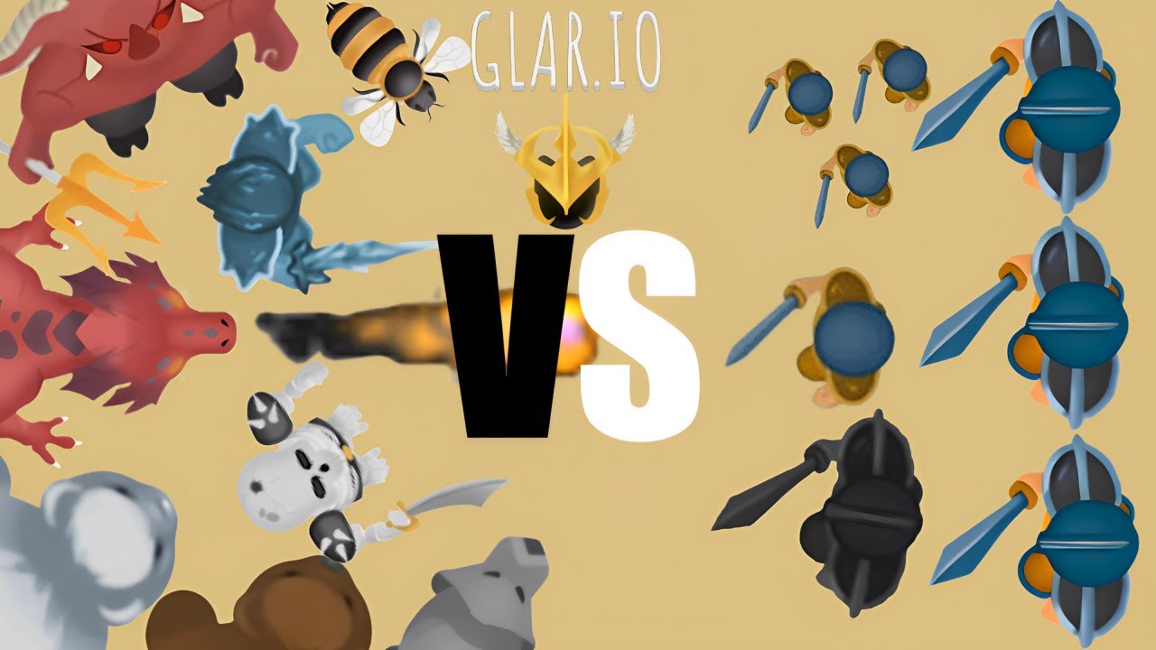 Mob Tutorial: The best way to kill every mob -Glar.io Ultimate Gameply, Io Games
