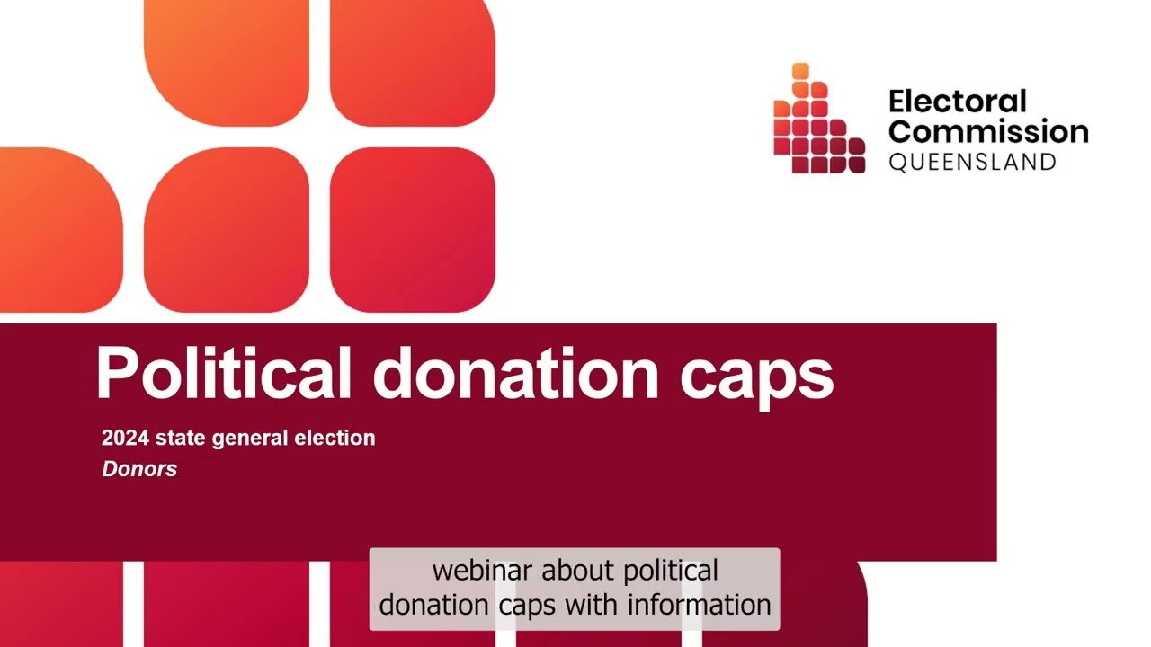 Political donation caps for donors