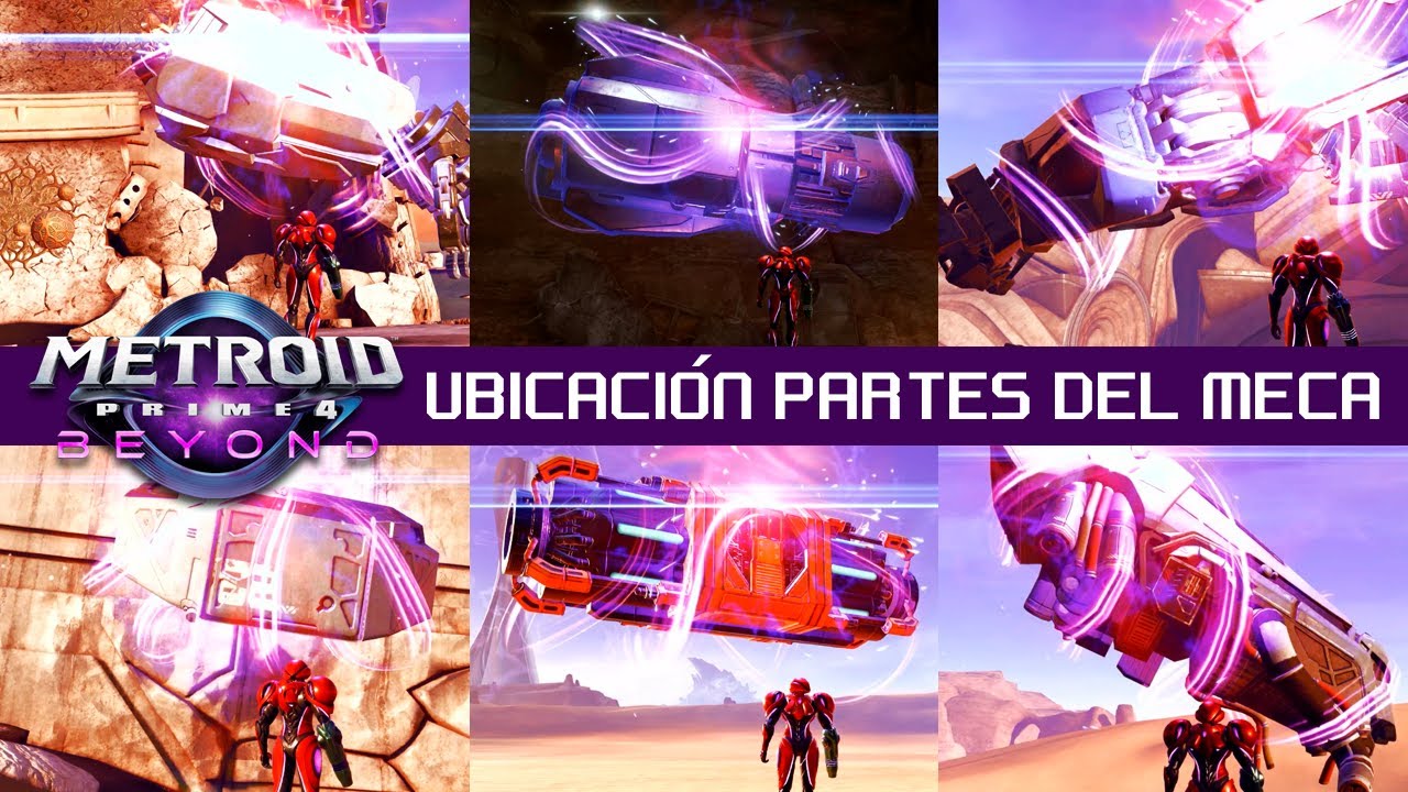 🔥 Dónde encontrar TODAS las partes del MECA – Guía completa Metroid Prime 4 Beyond
