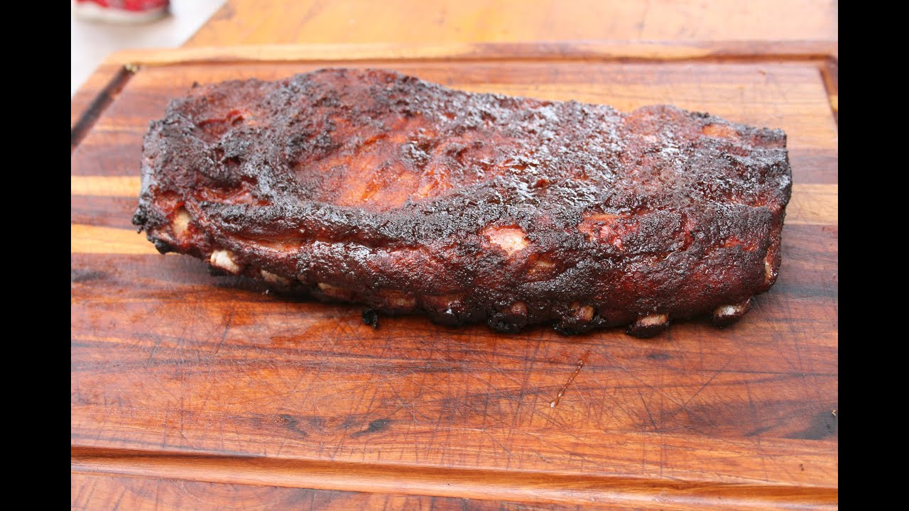Sertésoldalas St.  Louis cut stílusban BBQ Mania Compact sütőben
