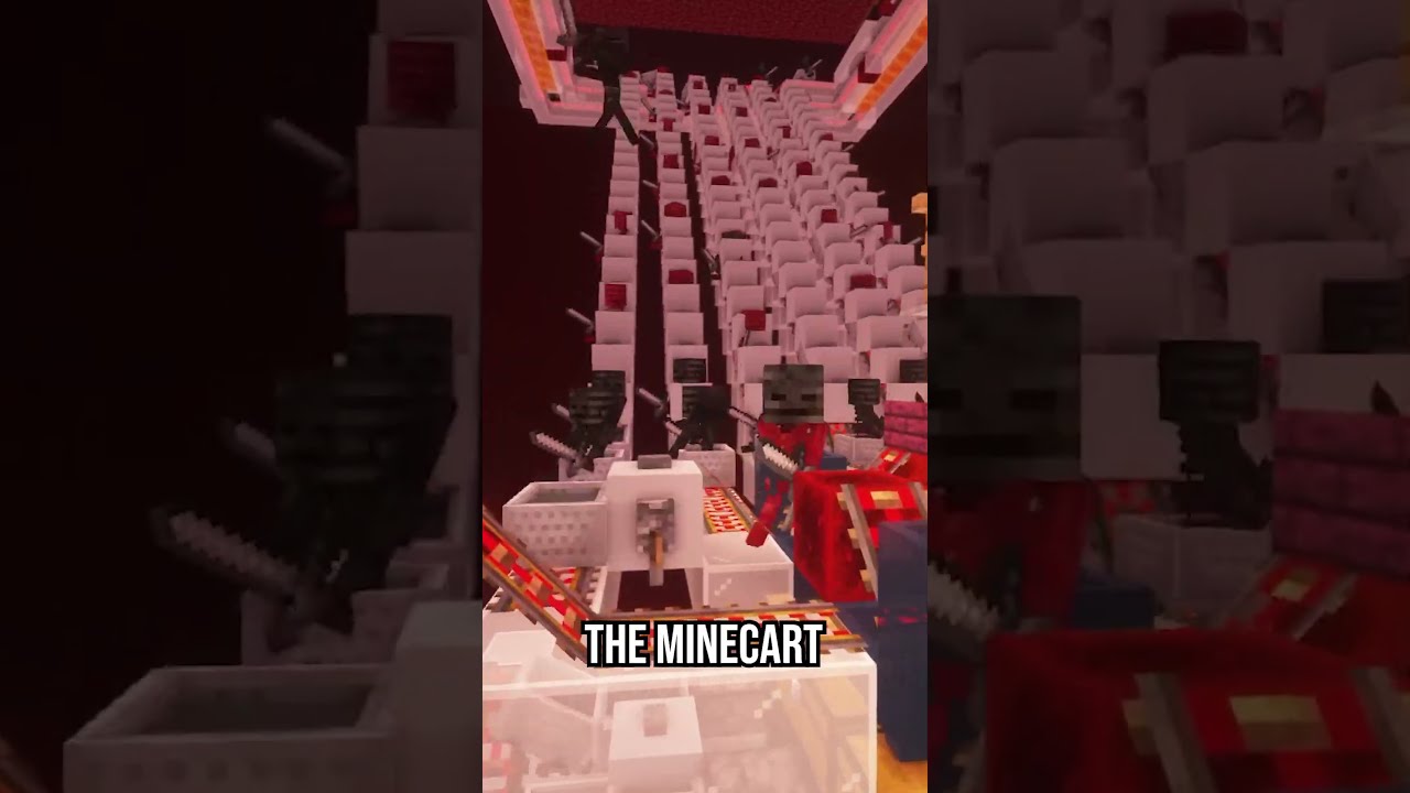 SZALONA Farma Szkielet&oacute;w Wither w Minecrafcie! #szorty