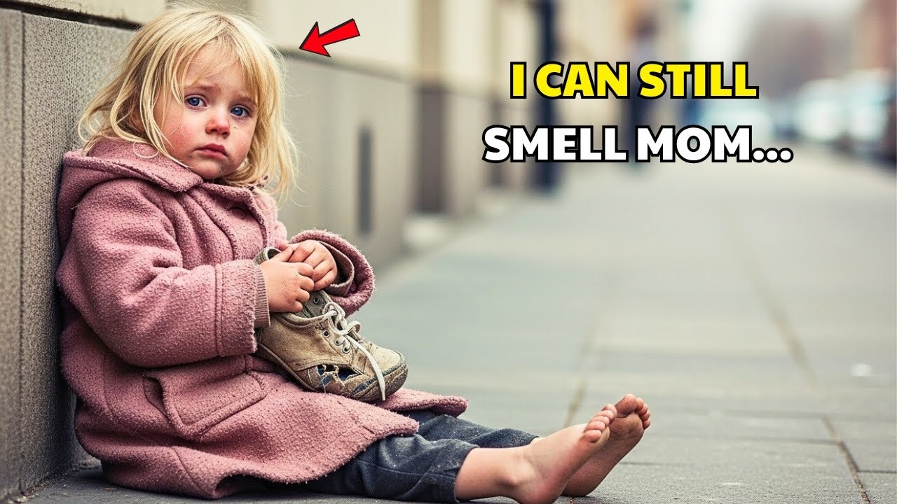 A BILLIONAIRE SEES A POOR LITTLE GIRL CLUTCHING OLD SHOES — THE REASON BREAKS HIS HEART
