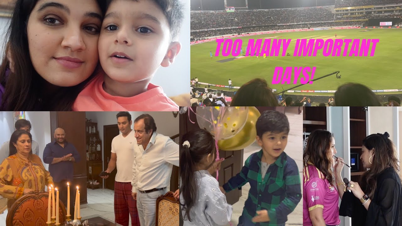 Dua's One Month || Dad's birthday || India Match Day || Label Bazaar Day || Anam Mirza